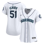 Ichiro Suzuki Seattle Mariners Nike Women's Home Limited Player Jersey - White