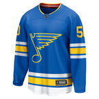 Jordan Binnington St. Louis Blues  Home Breakaway Player Jersey - Blue/White/Royal