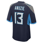 Chidobe Awuzie Tennessee Titans Nike  Game Jersey -  Navy