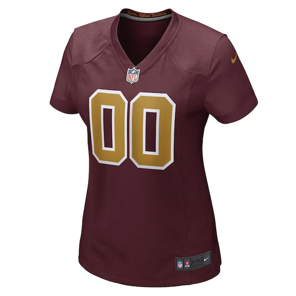 Washington Football Team Nike Women's Alternate Custom Jersey - Burgundy