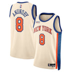 OG Anunoby New York Knicks Nike Unisex 2025/26 Swingman Jersey - Cream - City Edition