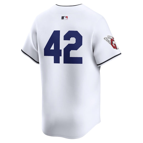 Cleveland Guardians Nike 2024 Jackie Robinson Day Home Limited Jersey – White