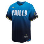 Philadelphia Phillies Nike 2024 City Connect Blank Limited Jersey - Blue