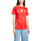 Spain National Team adidas Women's 2024 Home Replica Jersey - Scarlet