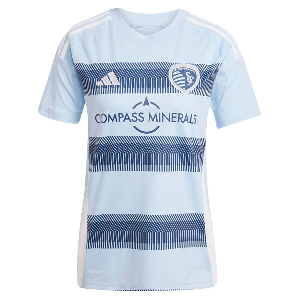 Manu Garcia Sporting Kansas City adidas Women's 2025 One KC Replica Player Jersey - Light Blue