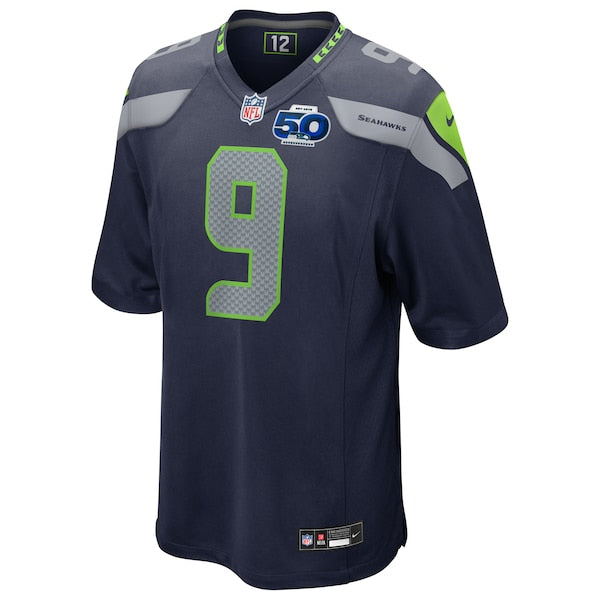 Kenneth Walker III Seattle Seahawks Nike 50th Season Game Jersey - College Navy/Royal/White