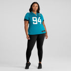 Maason Smith Jacksonville Jaguars Nike Women's  Game Jersey -  Teal