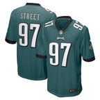 Kentavius Street Philadelphia Eagles Nike Game Player Jersey - Midnight Green
