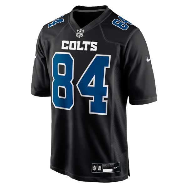 Men's Nike Tyler Warren Carbon Black Indianapolis Colts Fashion Game Jersey - Black/White