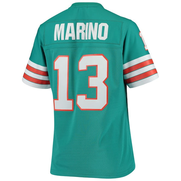 Dan Marino Miami Dolphins Women's 1984 Legacy Replica Jersey - Aqua
