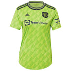 Carlos Casemiro Manchester United adidas Women's 2022/23 Third Replica Player Jersey - Neon Green