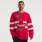 Men's Team Canada 4 Nations Face-Off Premium Blank Jersey 2025 - Red