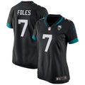 Nick Foles Jacksonville Jaguars Nike Women's 25th Season Game Jersey - Black