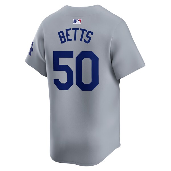 Mookie Betts Los Angeles Dodgers Nike Away Limited Player Jersey - Gray/White