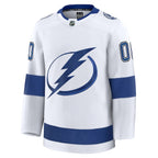 Tampa Bay Lightning  Away Premium Custom Jersey - White/Black/Blue