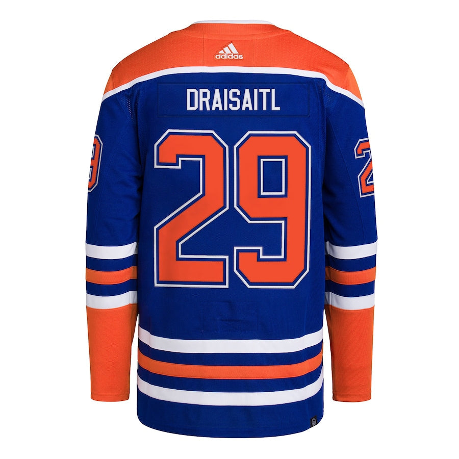 Leon Draisaitl Edmonton Oilers adidas Home - Primegreen Authentic Pro Player Jersey - Royal