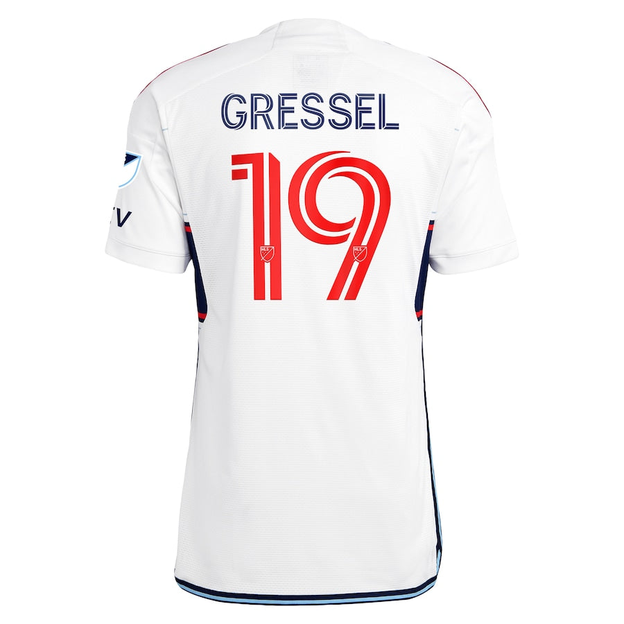 Julian Gressel Vancouver Whitecaps FC adidas 2023 Bloodlines Authentic Player Jersey - White