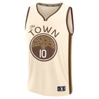 Jimmy Butler III Golden State Warriors  Youth 2025/26 City Edition Fast Break Jersey - Tan