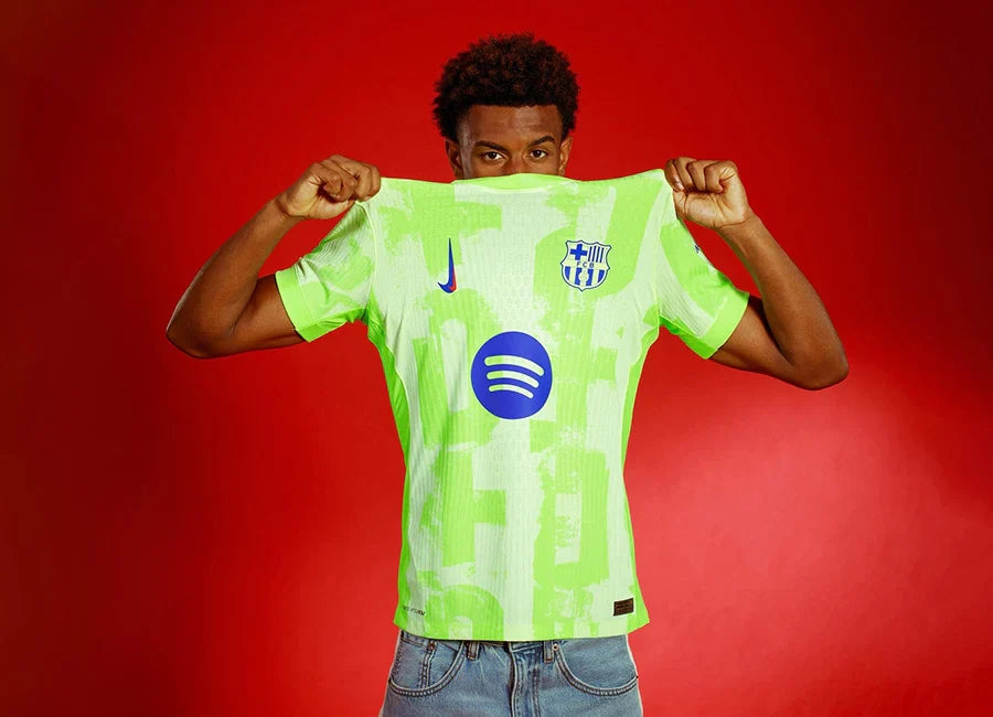 Barcelona 24/25 Nike Third Kit Custom Jersey - Yellow