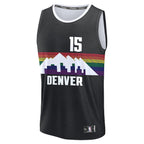 Nikola Jokić Denver Nuggets  Youth 2025/26 City Edition Fast Break Jersey - Black