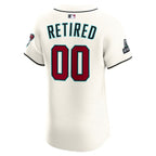 Arizona Diamondbacks Nike Home Elite Sponsor Patch Pick-A-Player Retired Roster Jersey - Cream