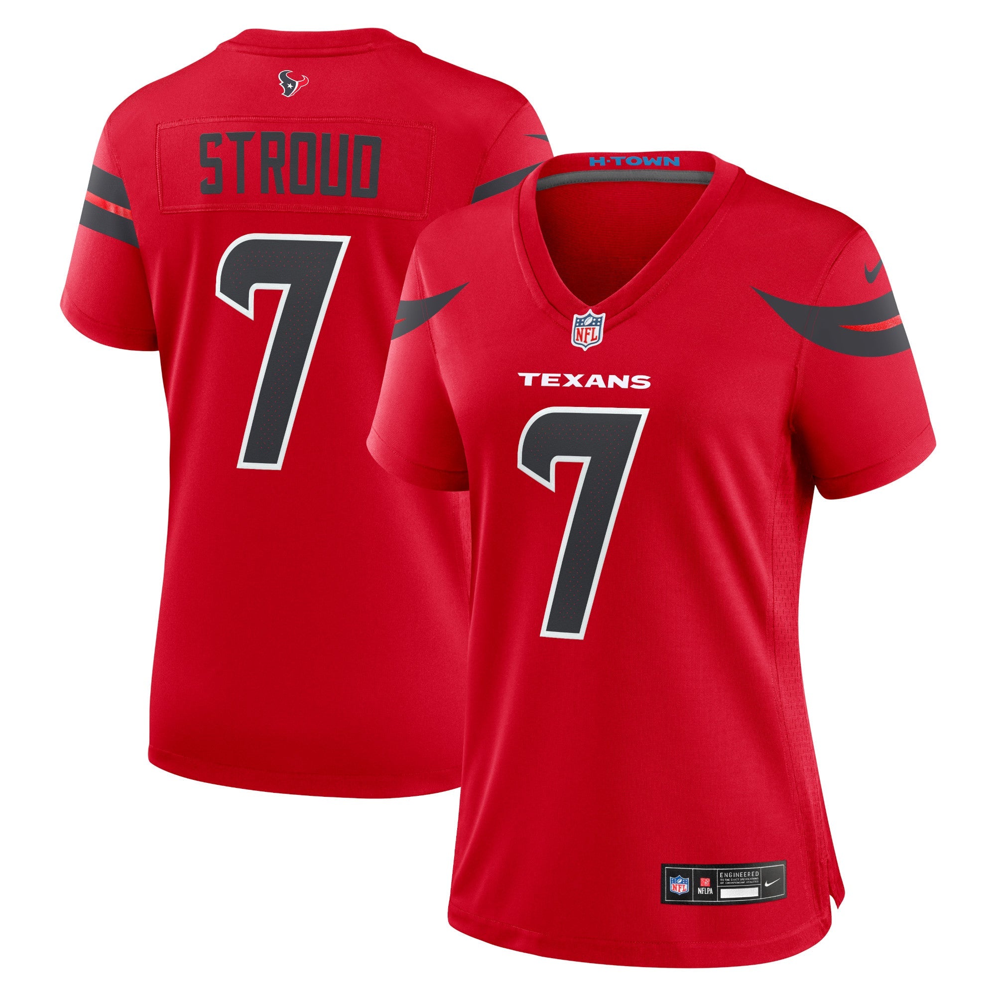 C.J. Stroud Houston Texans Nike Women's Game Jersey - Navy/Red/White