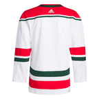 New Jersey Devils adidas 2022/23 Heritage - Primegreen Authentic Pro Jersey - White