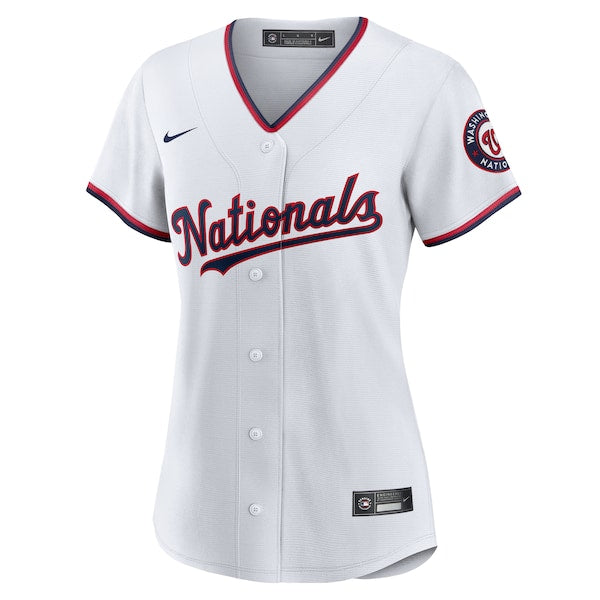 CJ Abrams Washington Nationals Nike Women's Home Replica Player Jersey - White