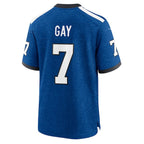 Matt Gay Indianapolis Colts Nike Indiana Nights Alternate Game Jersey - Royal/Royal
