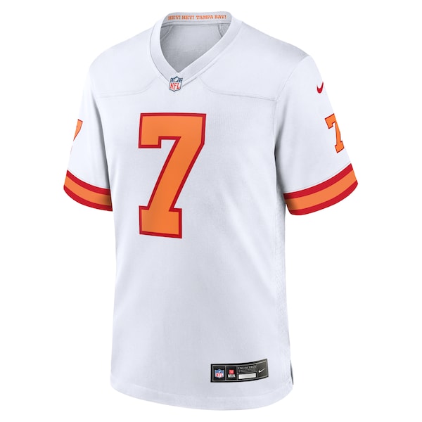 Bucky Irving '76 Tampa Bay Buccaneers Nike  Game Jersey - White/Red/Orange