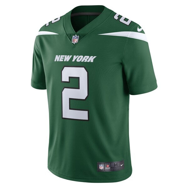 Zach Wilson New York Jets Nike Vapor Limited Jersey - Gotham Green/Black/White