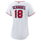 Nolan Schanuel Los Angeles Angels Nike Women's Home Replica Jersey - White