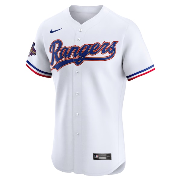 Texas Rangers Nike 2024 Gold Collection Elite Jersey – White