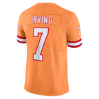 Bucky Irving Tampa Bay Buccaneers Nike Alternate 2 Throwback Vapor F.U.S.E. Limited Jersey - Orange/White
