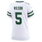 Garrett Wilson New York Jets Nike Women's Game Jersey - Legacy White