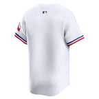 Texas Rangers Nike Home Limited Jersey - White