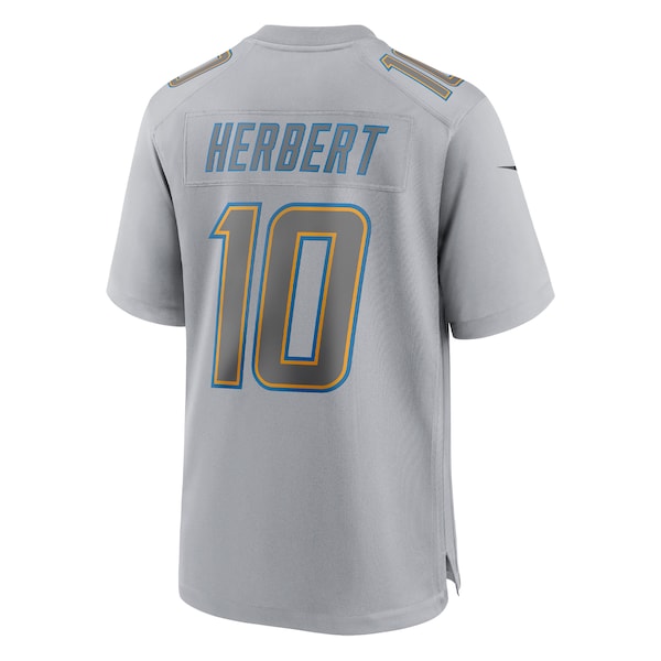 Justin Herbert Los Angeles Chargers Nike Atmosphere Fashion Game Jersey - Gray