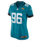 Ross Blacklock Jacksonville Jaguars Nike Women's Team Game Jersey -  Teal