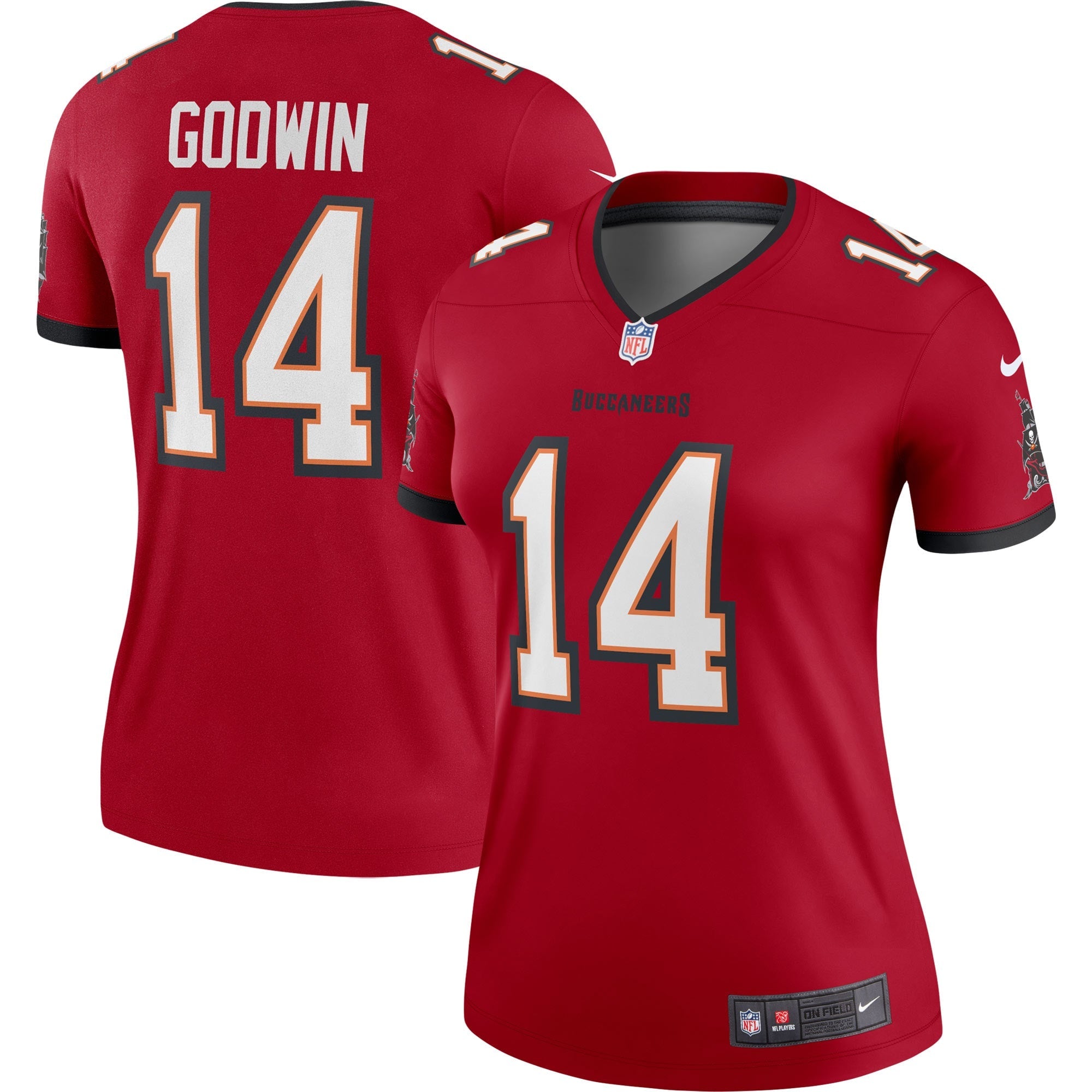 Chris Godwin Tampa Bay Buccaneers Nike Women's Alternate Legend Jersey - Pewter/Red