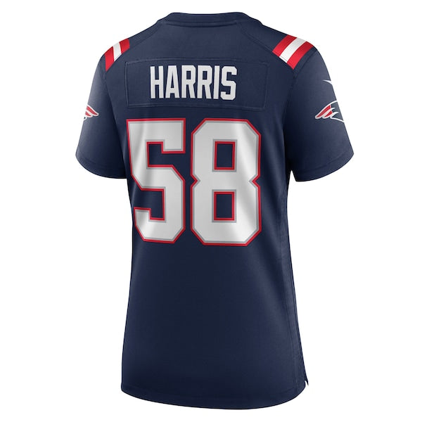 Marcus Harris New England Patriots Nike Women's Team Game Jersey -  Navy