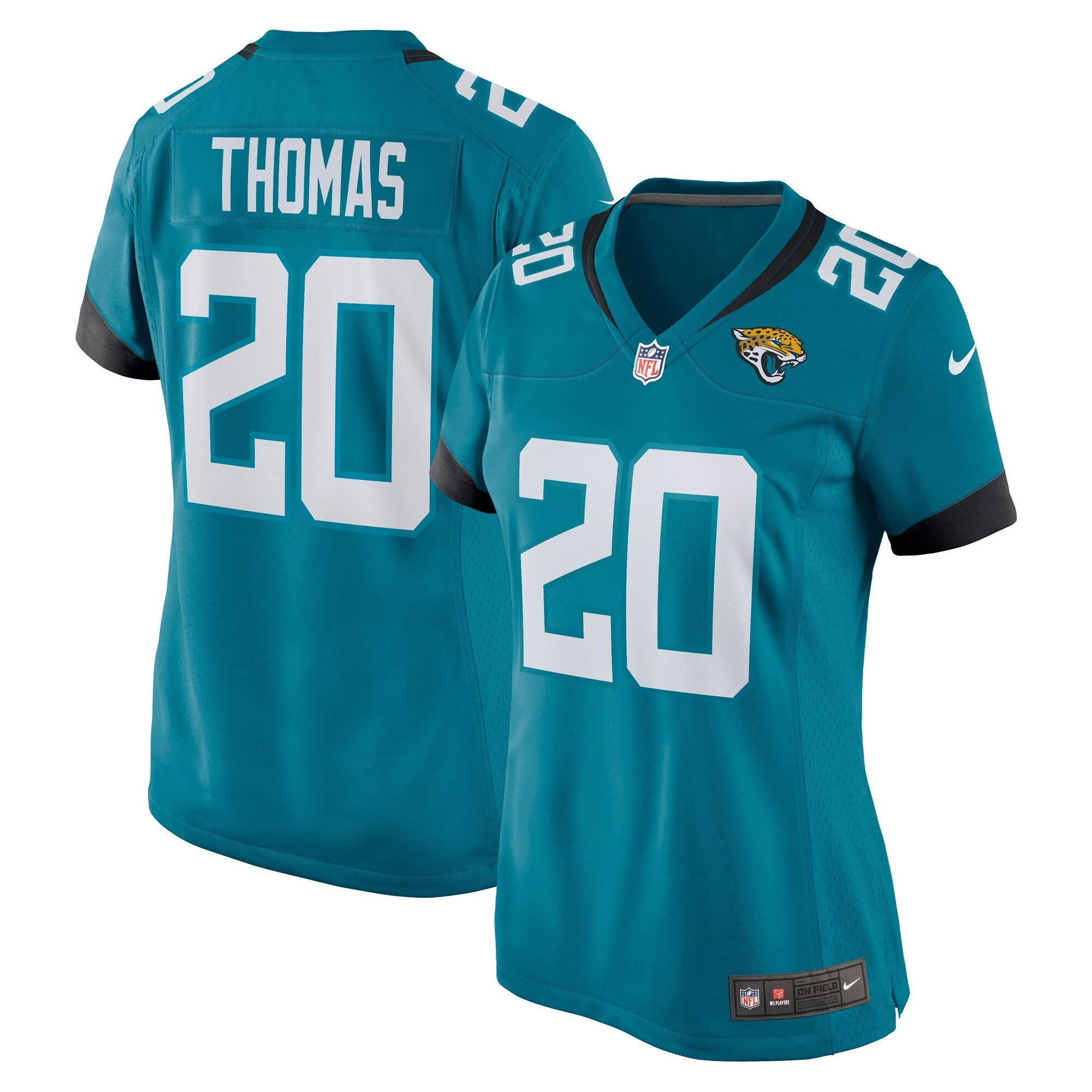 Daniel Thomas Jacksonville Jaguars Nike Women's Game Jersey - Black/Teal