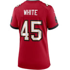 Devin White Tampa Bay Buccaneers Nike Women's Game Player Jersey - Red/Pewter/White