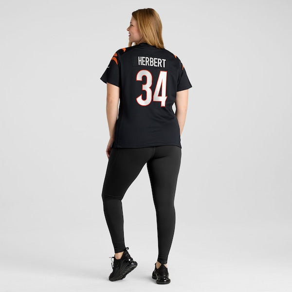 Khalil Herbert Cincinnati Bengals Nike Women's  Game Jersey -  Black