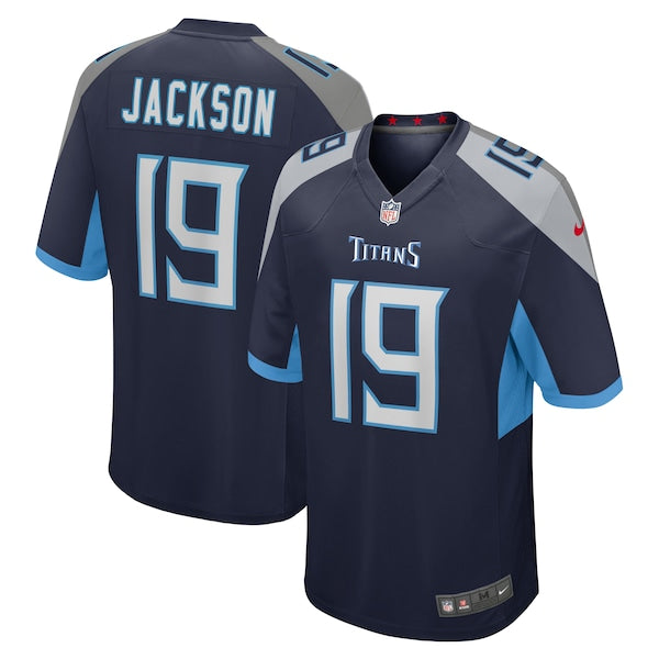 Jha'Quan Jackson Tennessee Titans Nike  Game Jersey -  Navy