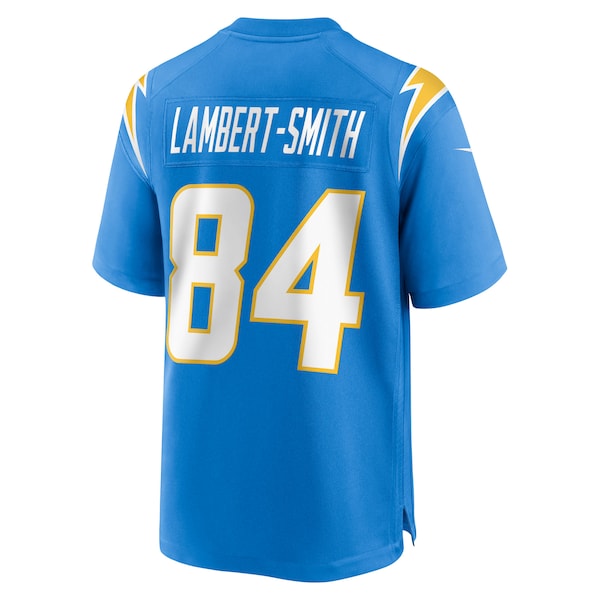 KeAndre Lambert-Smith Los Angeles Chargers Nike Team Game Jersey -  Powder Blue