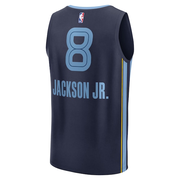 Jaren Jackson Jr. Memphis Grizzlies  Fast Break Replica Jersey - Navy - Icon Edition