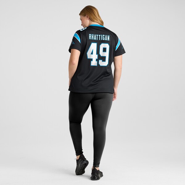 Jon Rhattigan Carolina Panthers Nike Women's  Game Jersey -  Black