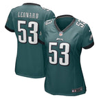 Shaquille Leonard Philadelphia Eagles Nike Women's  Game Jersey - Midnight Green