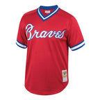 Dale Murphy Atlanta Braves  Cooperstown Collection Mesh Batting Practice  Jersey  - Red