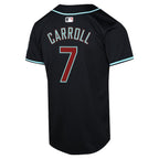 Corbin Carroll Arizona Diamondbacks Nike Youth Alternate Limited Player Jersey - Black